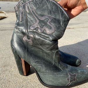 Diesel Leather Boots